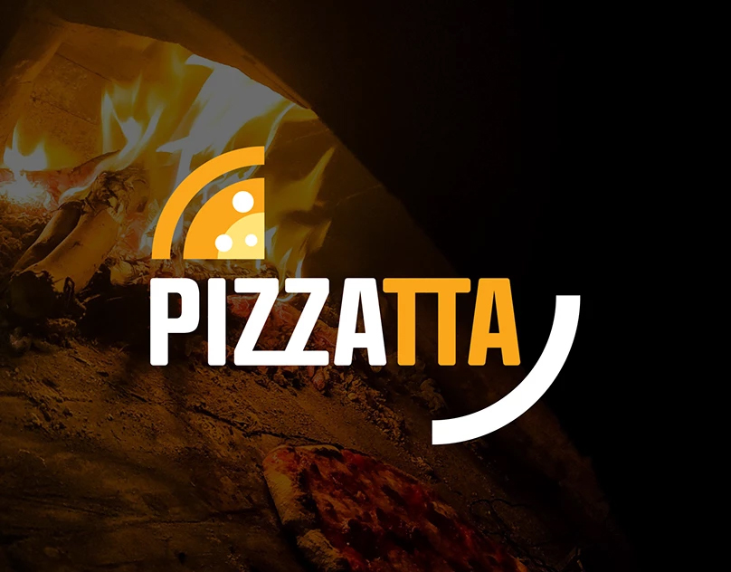 graphic design and brand identity for pizza place